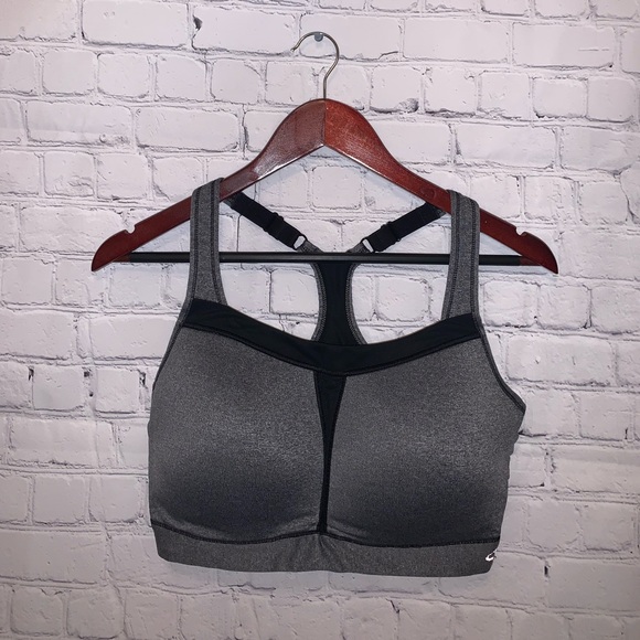 Champion Other - Champion Duo Dry Gray & Black Sports bra sz 38DD